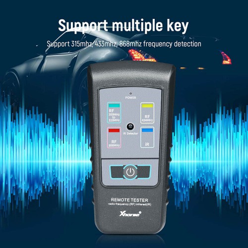 XHORSE Remote Tester for Radio Frequency Infrared 434Mhz