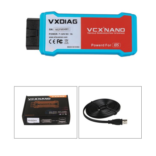 WIFI Version VXDIAG VCX NANO for V130 Ford IDS / V131 Mazda IDS 2 in 1  Supports Forscan FJDS FDRS