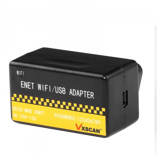 VXSCAN ENET WIFI/USB Adapter DOIP for VW/VOLVO, BMW F/G-series + License for BENZ software W223 C206 213 167