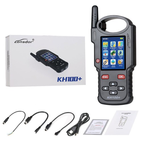 Lonsdor KH100+ Hand-Held Remote Key Programmer Update Version of KH100 Exclusive Support for 8A(H chip) Generation