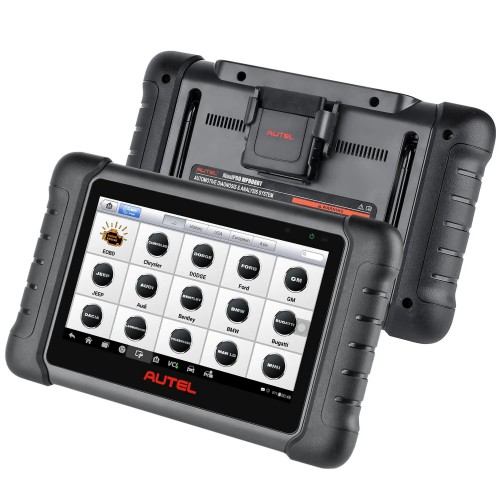 2024 Autel MaxiPRO MP808BT Pro KIT System Diagnostic Tool with Complete OBD1 Adapters Support Unlock Hidden Functions