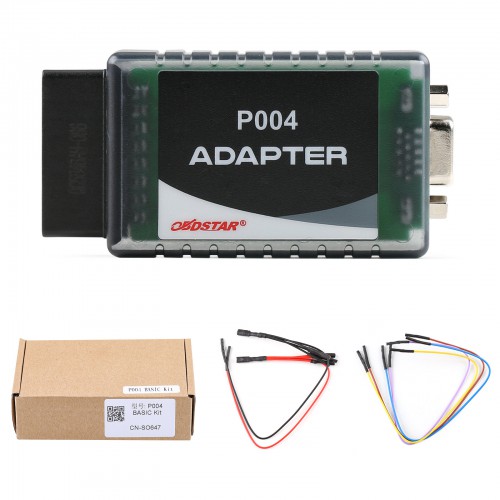 OBDSTAR P004 Adapter and Jumper Airbag Reset Kit for X300 DP Plus/ OdoMaster/ P50
