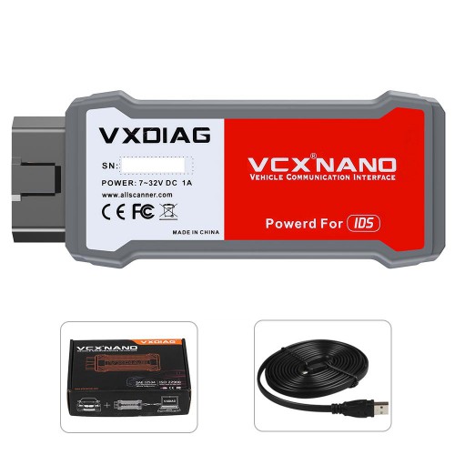 Newest Version VXDIAG VCX NANO Car Diagnostics Tool for Ford V130 Mazda V131 with IDS 2 in 1 Supports Win7 Win8 Win10