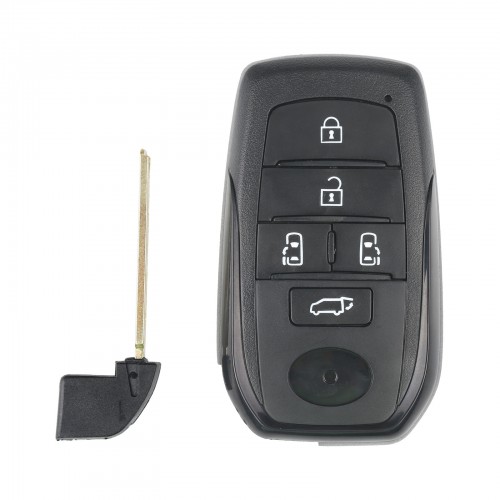 5Pcs Xhorse XSTO20EN Toyota XM38 Universal Smart Key PCB with 5 Buttons Key Shell