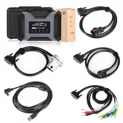 Full Version 2023 SUPER MB PRO M6+ DoIP Benz Diagnostic Scanner Supports BMW Aicoder, E-sys