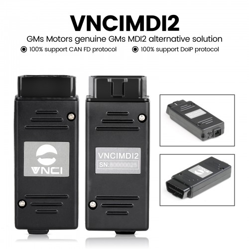 2024 VNCI MDI2 GM Diagnostic Scanner GDS2 Tech2win DPS RDS Supports CANFD and DoIP and Techline Connect SPS2  Replaces GM MDI2 Tech2