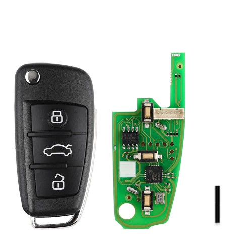 XHORSE XKA600CH VVDI2 Audi A6L Q7 Type Universal Remote Key 3 Buttons 10pcs / lot