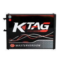 [UK SHIP] Best V2.25 KTAG ECU Programming Tool Master Version Firmware V7.020 Online Version with Red PCB Unlimited Token