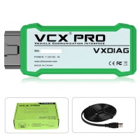 VXDIAG VCX NANO PRO For GM/Ford/Mazda/VW/HONDA/VOLVO/TOYOTA/JLR 7 in 1 OBD2 Car Diagnostic Tool Free Shipping
