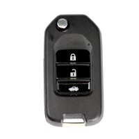 [UK SHIP] XHORSE XNHO00EN Wireless Universal Remote Key Fob 3 Buttons for Honda VVDI Key Tool 5Pcs/lot