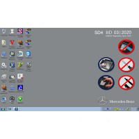 V2020.3 MB SD Connect Compact C4 Xentry Software WIN7 500GB HDD