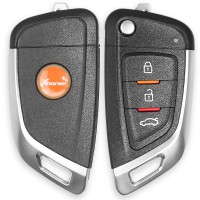 XHORSE XKKF02EN Universal Remote Car Key with 3 Buttons for VVDI Key Tool (English Version)