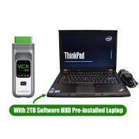 VXDIAG VCX SE DOIP With Lenovo T410 Laptop Pre-installed 2TB Software HDD 