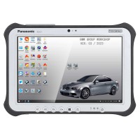 Second-hand Panasonic FZ-G1 I5 3rd generation Tablet 8G with ISTA-D 4.41.30 ISTA-P 70.0.200 BMW Software 1TB HDD