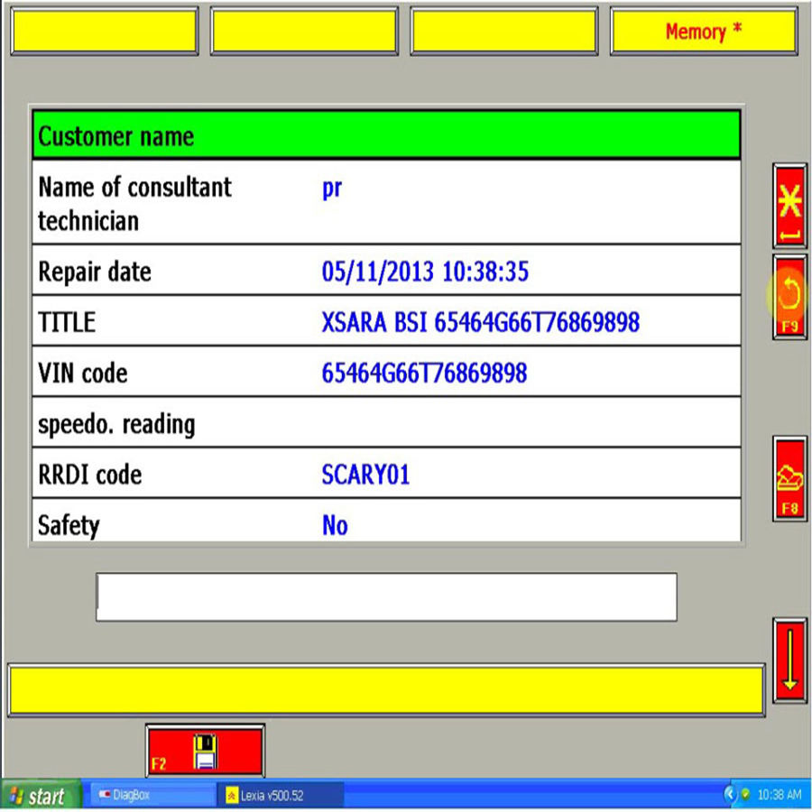 Diagbox V7.83 Software for Lexia-3 PP2000 Diagnostic Tool for