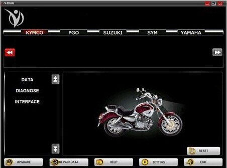 Classic 7 in 1 Multi-Brand Motorcycle Scanner Motorbike Repair Diagnostic tool