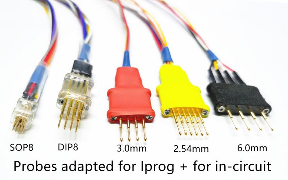 Probes adapted and IPROG+ package 2 