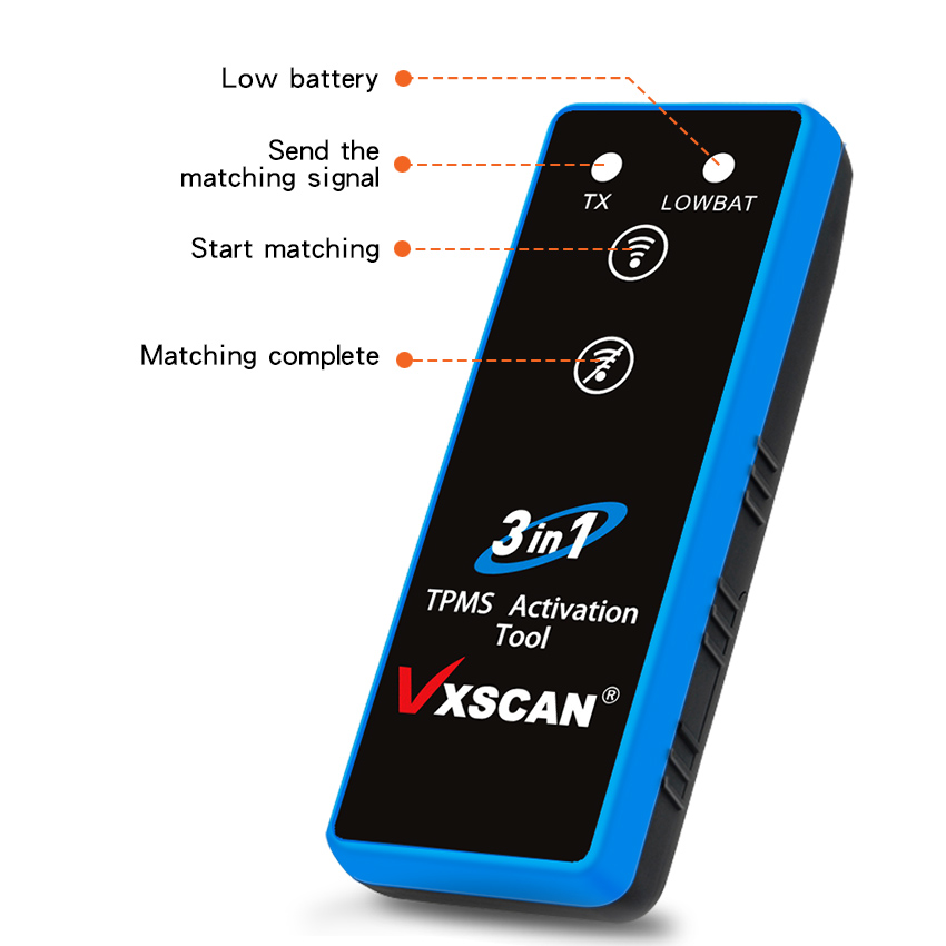 VXSCAN 3 in 1 TPMS Activation Tool  display 3