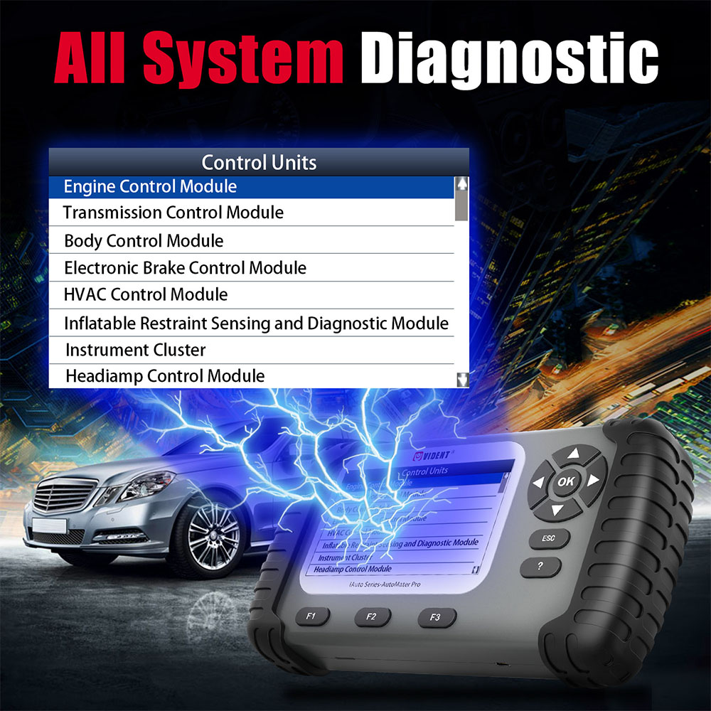 VIDENT iAuto708 all system diagnosis