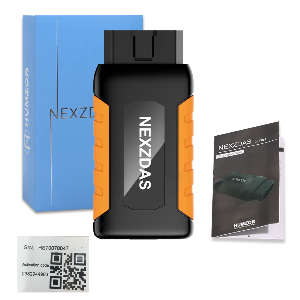 Humzor NexzDAS ND506 package