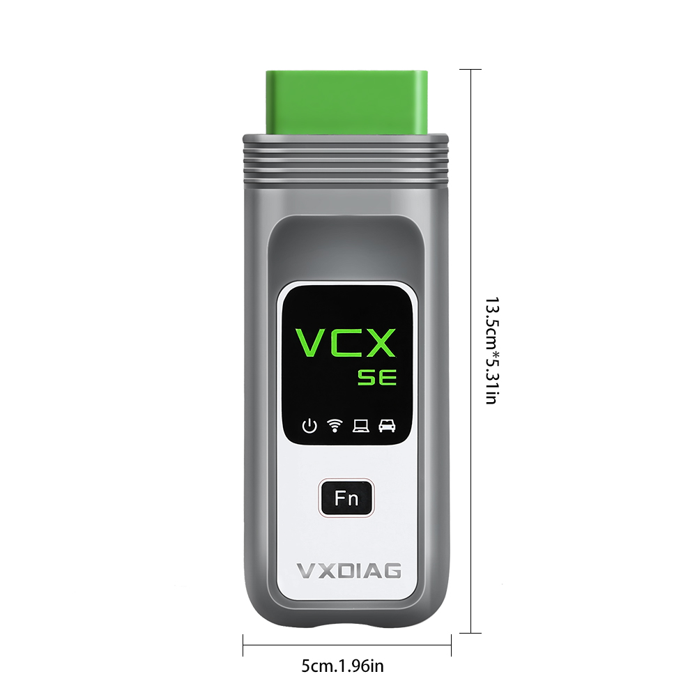        VXDIAG VCX SE For Benz obd2 scanner size