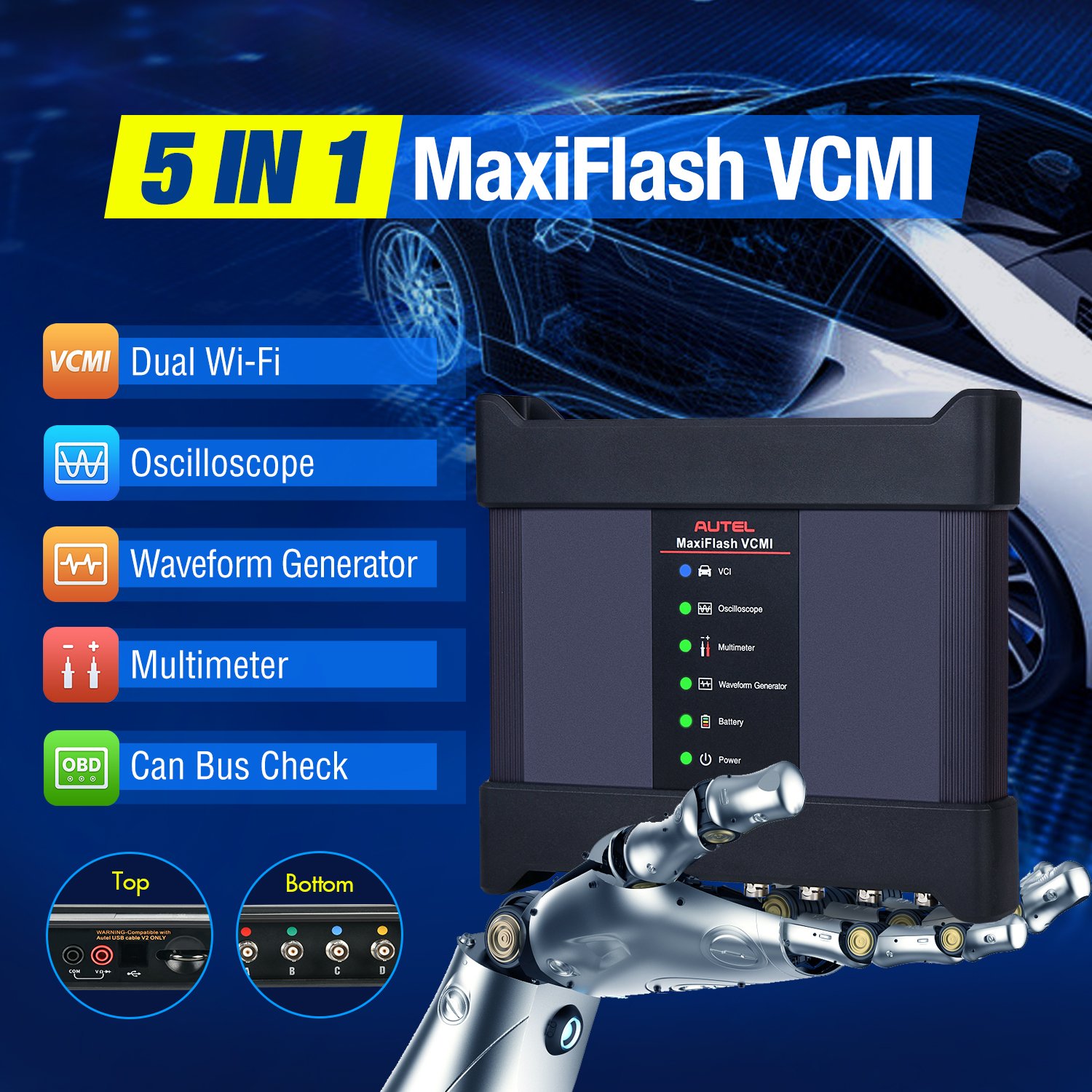 5-In-1 MaxiFlash VCM