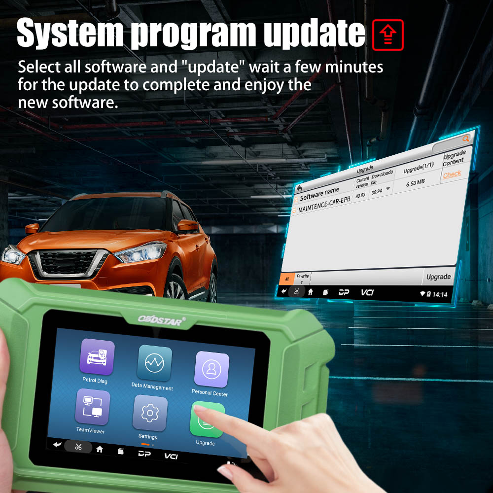 OBDSTAR X200 Pro2 system program update