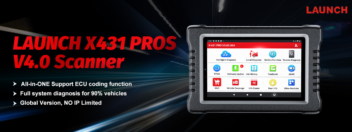 2021 LAUNCH X431 PROS V4.0 Bidirectional Diagnostic Scan Tool 