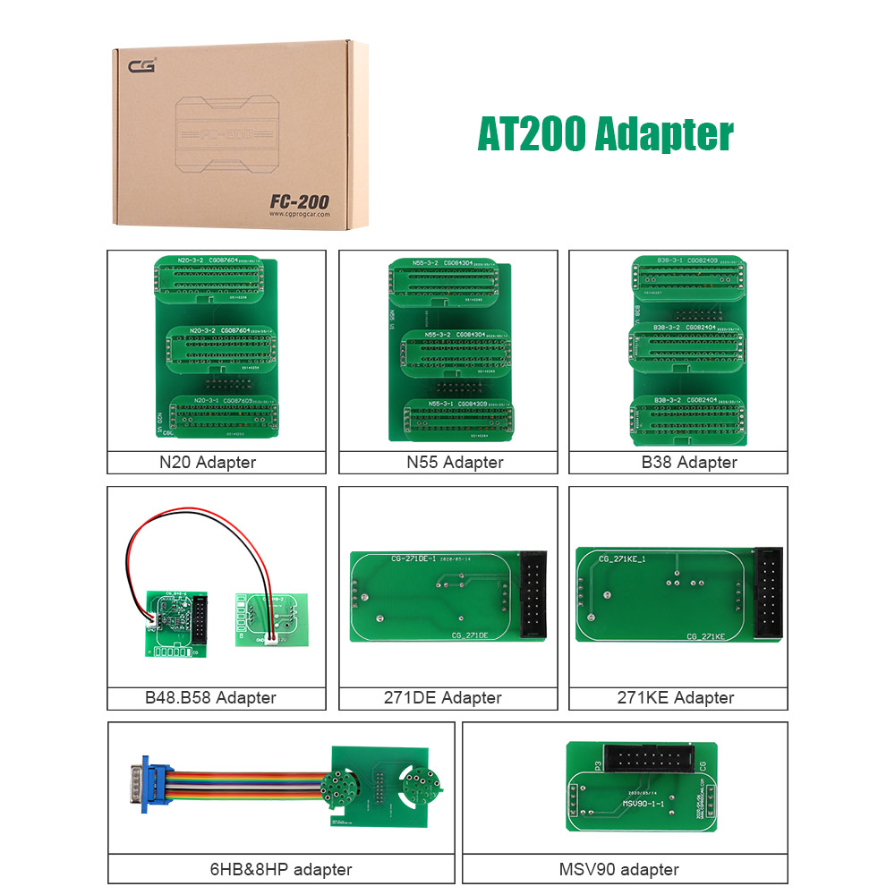 Solder Free Adapters Set 6HP & 8HP MSV90 N55 N20 B48 B58