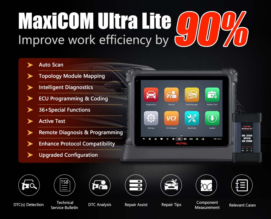 MaxiCOM Ultra Lite functions 2 