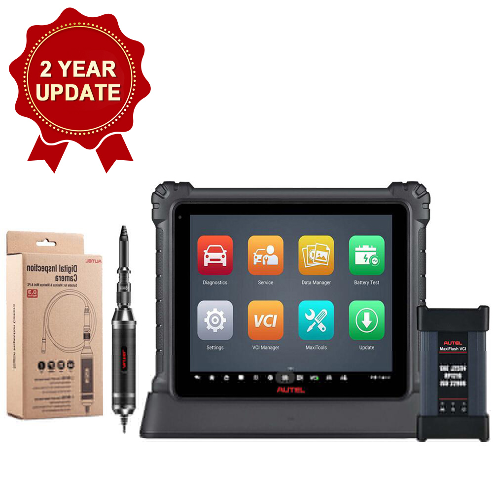 Autel MaxiSys Ultra Autel Scanner: 2023 Top Automotive Intelligent  Diagnostic Scan Tool with 5-in-1 VCMI, J2534 ECU Programming, 40+ Services