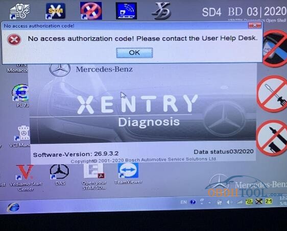 Mb Sd C4 Software Activate Error Solution  3