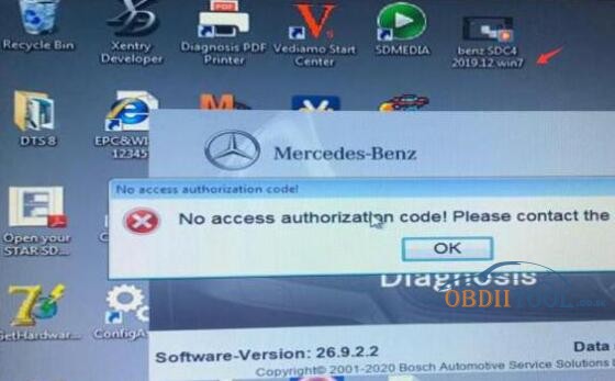Mb Sd C4 Software Activate Error Solution  7